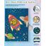 Tagebuch Jungs mit Schloss für Geschenke, Raumschiff Tagebuch Kinder mit Schüttelbaren Pailletten 17.8x13cm 160 Liniertes Seiten Notizbuch zum Schreiben ab 6,7,8,9,10,11,12 Jahren Tagebuch Schloss