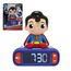 Lexibook, Superman, Superman Wecker mit Nachtlicht, Geräusche und Melodien, Hintergrundbeleuchtetes LCD-Display, Leuchtend, Schlummerfunktion, RL800SU