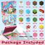 Annexfun Magnetische Bausteine 100 Stück - Baue Dein Magisches Einhorn mit Prinzessin & Schloss! Fantasievolle Magnetische Bauwelt Spielzeug ab 4 Jahren für Mädchen 4-8 Jahre