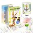 Aolso Entdeckerkarten für Kinder, 50 Stück Indoor-Suchspiel, Deutsch, Indoor-Schatzsuche und Zuhause entdecken, Lernspiel & Geschenk für Mädchen und Jungen​