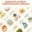 Aolso Affirmationskarten Kinder, 32 Stück, Deutsch, Umgang mit Gefühlen Lernen mit Gefühlskarten, Achtsamkeitskarten für positives Denken, Selbstliebe, Mut und Dankbarkeit