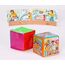 Betzold Pocket Cube, Kinder Lernwürfel für 9 cm Karton, Mehrfarbig