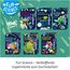 KOSMOS 654153 Fun Science - Geheimnisvolle Kristallwelt, Experimentierkasten für Kinder, Kristalle züchten, riesige Einzelkristalle in tollen Farben