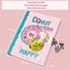 Tagebuch Mädchen mit Schloss, 17,8x13,5cm 80 Linierte Blätter Schüttelbares Pailletten-Donut Notizbuch Mädchen Kinder tagebuch zum Schreiben Teenager Geschenke Mädchen & Jungen 6 7 8 9 10 12 Jahren