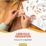 Papierdrachen 10m Girlande als Herbstdekoration - Deko zum Basteln für Jungen & Mädchen - Eichhörnchen & Igel | Kreativprojekt in Kita und Schule
