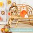 Papierdrachen 3 Laternen zum Selber Basteln - Henkeltüten mit Transparentpapier und Stanzteilen - Fuchs, Eule & Bär - für Mädchen und Jungen - Ideal für Kindergartenkinder