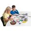 Hama Perlen 205-68 Bügelperlen Beutel mit ca. 6.000 bunten Midi Bastelperlen mit Durchmesser 5 mm im 76 Farben Mix, kreativer Bastelspaß für Groß und Klein