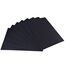 Jtnohx Steifer Filz, 2mm Dickes Filz zum Basteln, 8 Stuck 20x30cm Bastelfilz, Filzstoff Quadrate für DIY-Projekte (Schwarz)