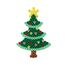 Hama Perlen 4108 Kleines Set Tannenbaum mit ca. 450 bunten Midi Bügelperlen mit Durchmesser 5 mm, Stiftplatte und Motivvorlage, inkl. Bügelpapier, kreativer Bastelspaß für Groß und Klein