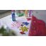 KREUL 42849 - Window Color XXL Set, 10 x 80 ml Fenstermalfarben, inkl. 80 ml Konturenfarbe, für kreative Kinder, eine Spezialfolie, 150 Schmucksteine und Vorlagen mit Blüten und Mandalamotiven
