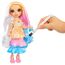Rainbow High Watercolour & Create DIY Modepuppe, Auswaschbare Wasserfarben & Batikset - Braune Augen, Lockenhaar, Extra Top & Schuhe - Malen, Gestalten, Spielen, Abspülen, Wiederholen - 4-12+ Jahre
