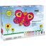 KREUL 42752 - Window Color Fenstermalfarben Set, 10 x 80 ml Farben in Malflaschen, inkl. schwarze Konturenfarbe & Nachtleuchtfarbe, für Kinder, Folien, Glasperlen und Motivvorlagen
