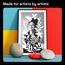Artistro 5 Weiße Acrylstifte – Dual Tip (Pinsel & Fein) Marker für Stoff, Leinwand, Stein, Glas, Holz – Kalligrafie, Scrapbooking Zubehör, DIY & Geschenk für Kinder und Jugendliche – Kunstset