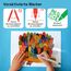 Artistro 24 Acrylstifte – Dual Tip (Pinsel & Fein) Marker für Stoff, Leinwand, Stein, Glas, Holz – Osterdekoration & DIY – Geschenk für Kinder und Jugendliche – Kunstset