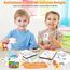 Prickelnadel Set für Kinder ab 4, Komplettes Prickelset mit 2 Prickelfilz, 2 Prickelnadel & 10 Stickbilder - Sicher & Entwickelt für Kleine Hände - Prickeln Kunst Kit für Kreative Bastelprojekte