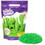 Kinetic Sand - 907 g Grün im Beutel, original kinetischer Sand aus Schweden für kreatives Indoor-Sandspiel, erfüllt alle gesetzlichen Anforderungen, fördert die Feinmotorik, für Kinder ab 3 Jahren