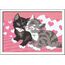 Ravensburger CreArt 28467 - Kuschelkatzen - Malen nach Zahlen Katzen für Kinder ab 7 Jahre, Malset mit Rahmen, Pinsel und Acrylfarben, Geschenk für Mädchen und Jungen