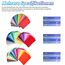 UOUNE Filz 50 Farben bastelfilz 20 x 30cm Bunte Filzplatten Bunter Filzstoff Filz Blätter Polyester Felt Fabric DIY Handwerk Stoff Filzplattenset bunt Nähen Projekte Patchwork