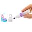 Rainbow High Air Brush & Create - 1 DIY Modepuppe mit Airbrush Market Kit, Abwaschbaren Regenbogen-Filzstiften Langen Haaren, Grauen Augen, Kreatives Spiel für Kinder von 4 bis 12+