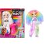 Rainbow High Air Brush & Create - 1 DIY Modepuppe mit Airbrush Market Kit, Abwaschbaren Regenbogen-Filzstiften Langen Haaren, Grauen Augen, Kreatives Spiel für Kinder von 4 bis 12+