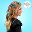 Rainbow High Air Brush & Create - 1 DIY Modepuppe mit Airbrush Market Kit, Abwaschbaren Regenbogen-Filzstiften Langen Haaren, Lila Augen, Kreatives Spiel für Kinder von 4 bis 12+