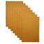 Jtnohx Steifer Filz, 2mm Dickes Filz zum Basteln, 8 Stuck 20x30cm Bastelfilz, Filzstoff Quadrate für DIY-Projekte (Braun)