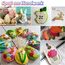 UOUNE Filz 50 Farben bastelfilz 20 x 30cm Bunte Filzplatten Bunter Filzstoff Filz Blätter Polyester Felt Fabric DIY Handwerk Stoff Filzplattenset bunt Nähen Projekte Patchwork