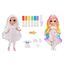 Rainbow High Color & Create DIY Modepuppe - Blaue Augen, glattes Haar, extra Top & Schuhe, abwaschbare Regenbogenstifte - Ausmalen, Gestalten, Spielen, Abwaschen - Für Kinder von 4-12 Jahren & Sammler