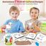 DazSpirit Prickelnadel Set Kinder, Komplettes Prickelset Kinder ab 4 mit 2 Prickelfilz, 2 Prickelnadel & 10 Stickbilder, Entwickelt für Kleine Hände, Prickeln Kit für Kreative Projekte (Nutztiere)