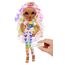 Rainbow High Color & Create DIY Modepuppe - Lila Augen, Locken, extra Top & Schuhe, abwaschbare Regenbogenstifte - Ausmalen, Gestalten, Spielen, Abwaschen - für Kinder von 4-12 Jahren & Sammler