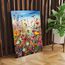 77iiAii Malen nach Zahlen Erwachsene Blumen Mit Rahmen, DIY Handgemalt Ölgemälde Kit Paint by Numbers Adult Mit 3 - Pinseln und Acrylfarbe knitterfreie leinwand Kit - 40 X 50 CM