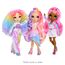Rainbow High Air Brush & Create - 1 DIY Modepuppe mit Airbrush Market Kit, Abwaschbaren Regenbogen-Filzstiften Langen Haaren, Grauen Augen, Kreatives Spiel für Kinder von 4 bis 12+