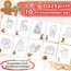 Weihnachten Prickelset für Kinder ab 4,Prickelnadel Set Mit 2 Prickelunterlagen,2 Prickelnadeln & 10 Stickbildern, Sicher & Entwickelt für Kleine Hände,Prickeln Kunst Kit für Kreative Bastelprojekte