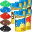 NiToy Play Sand,FlexiSand 5 kg formbarer, selbsthaftender Spielsand – Trocknet nie aus, Spaß für Kinder ab 3 Jahren, Großpackung Nachfüllsand für sensorische Sandkastenspiele(Neutralfarben)
