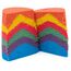 Kinetic Sand Regenbogen Mix Set - mit 383 g original kinetischem Sand aus Schweden, erfüllt alle gesetzlichen Anforderungen, für kreatives, sauberes Indoor-Sandspiel, für Kinder ab 3 Jahren