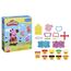 Play-Doh Peppa Wutz Stylingset mit 9 Dosen und 11 Accessoires, Peppa Wutz Spielzeug für Kinder ab 3 Jahren, Multicolour