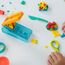 Play-Doh Knetwerk Starter Set, 3 x 56 g Dosen bunter Knetmasse, 2 Accessoires und Förmchenmaschine, Bastel-Set zum Formen und Entdecken, kreatives für Kinder ab 3 Jahren