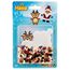Hama Perlen 4117 Kleines Set Weihnachten mit ca. 450 bunten Midi Bügelperlen mit Durchmesser 5 mm, 2 Stiftplatten, inkl. Bügelpapier, kreativer Bastelspaß für Groß und Klein