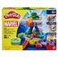 Play-Doh Marvel Hulk Quetsch- & Schmetterspaß, Action-Figur und 3 x 28 g Dosen und 1 x 56 g Dosen, Knetpresse und Formen, kreatives für Kinder ab 3 Jahren