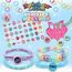 BANDAI Rainbow Loom Loomi-Pals Besties Mini Combo Schmuckhersteller Basteln | Freundschaftsarmband Herstellung Kit für Jungen und Mädchen | Gummiband Armband Kit | Loom Band Zubehör mit Charms