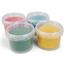 GRÜNSPECHT Bio-Soft-Knete, 4 Farben aus natürlichen Rohstoffen, Lebensmittelqualität, weich, mischbar, gelb, rot, grün, blau, Kinderknete, ungiftig (680-00)
