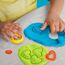Play-Doh Bunter Dino Dinosaurier-Spielzeug mit Formen und Werkzeugen, Bastelunterlage und 6 bunten Dose Knete, Bastelset und aktivität für Mädchen und Jungen und Fans von Dinos ab 2 Jahren