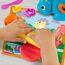 Play-Doh Bunter Dino Dinosaurier-Spielzeug mit Formen und Werkzeugen, Bastelunterlage und 6 bunten Dose Knete, Bastelset und aktivität für Mädchen und Jungen und Fans von Dinos ab 2 Jahren