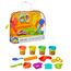 Play-Doh Starter Set, mit 4 Dosen zu je 56 Gramm und 9 Accessoires zum Schneiden und Formen, dazu Tasche zum Aufbewahren, für Kinder im Vorschulalter, Kinder