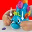 Play-Doh Bunter Dino Dinosaurier-Spielzeug mit Formen und Werkzeugen, Bastelunterlage und 6 bunten Dose Knete, Bastelset und aktivität für Mädchen und Jungen und Fans von Dinos ab 2 Jahren