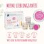 Feuchtmann MEINE LIEBLINGSKNETE Glitter Edition - Knetset 4 x 130g, vegane glutenfreie Knete, Kinderknete ungiftig mit Bio-Glitter, Glitzerknete für kreatives Spielen ab 2 Jahren