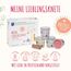 Feuchtmann MEINE LIEBLINGSKNETE Pastell Edition mit Teigrolle - Knetset 4x150g, vegane glutenfreie Knete, Kinderknete ungiftig, Spielknete für kreatives Spielen