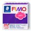 STAEDTLER 8020-63 - Fimo Soft Normalblock, Modelliermasse, 57 g, pflaume, 1 Packung