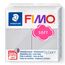 STAEDTLER 8020-80 ST 8020-80 - Fimo Soft Normalblock, Modelliermasse, 57 g, delfingrau, 1 Packung