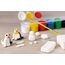 EBERHARD FABER 570102 - Modelliermasse lufttrocknend weiß, 1 kg EFA Plast Kids tonbasiert (Packung mit 2)